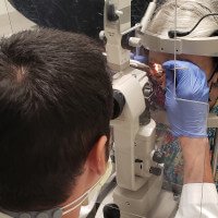 Dr. Stein performs DURYSTA implant procedure