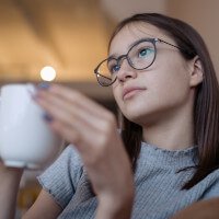 First contact lenses