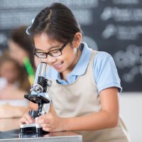 Pediatric eye care student goes back to school