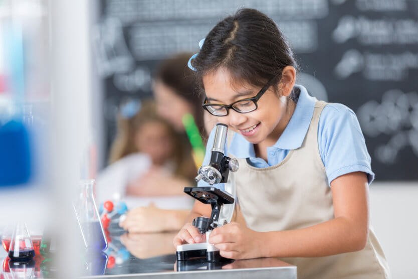 Pediatric eye care student goes back to school