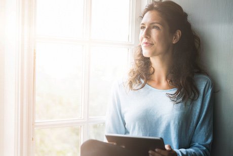 Photo of woman with ketatocunus